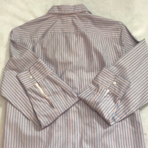 ⚠️Sold ⚠️Secret wash Striped Button Down shirt S - Picture 5 of 6